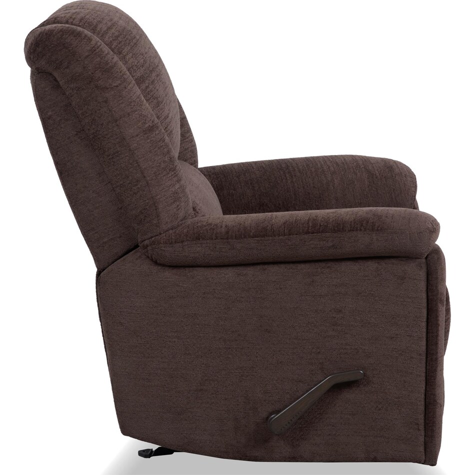 perfect match buffalo power swivel glider recliner   