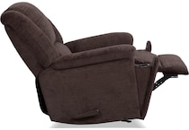 perfect match buffalo power swivel glider recliner   