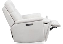 perfect match pearl power swivel glider recliner   