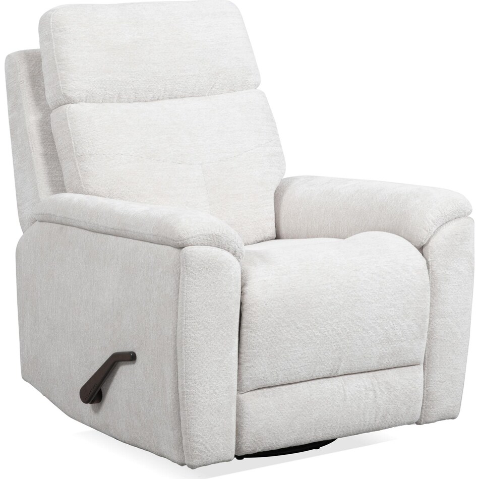 perfect match pearl swivel glider recliner   