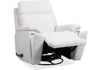 perfect match pearl swivel glider recliner   