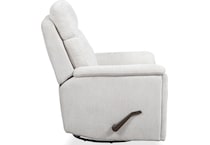 perfect match pearl swivel glider recliner   