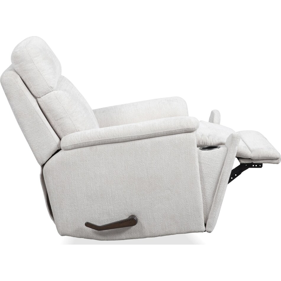 perfect match pearl swivel glider recliner   