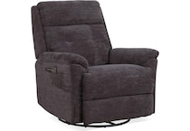 perfect match steel swivel glider recliner   