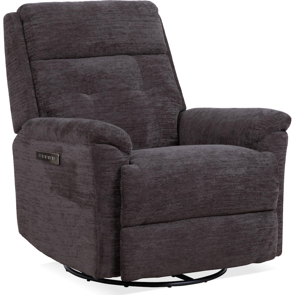 perfect match steel swivel glider recliner   
