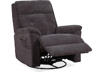 perfect match steel swivel glider recliner   