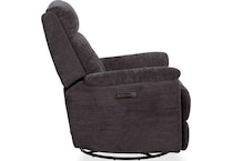perfect match steel swivel glider recliner   