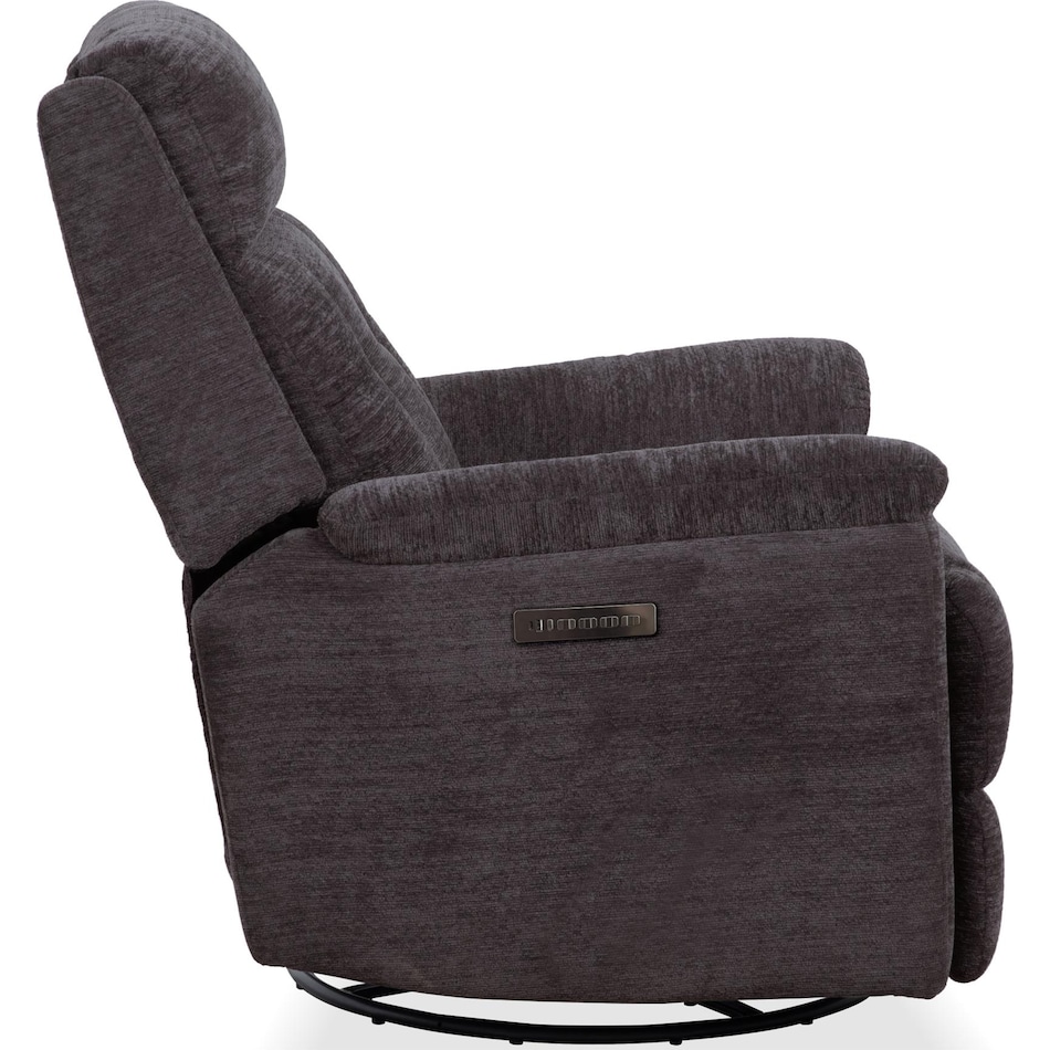 perfect match steel swivel glider recliner   