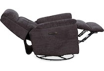 perfect match steel swivel glider recliner   