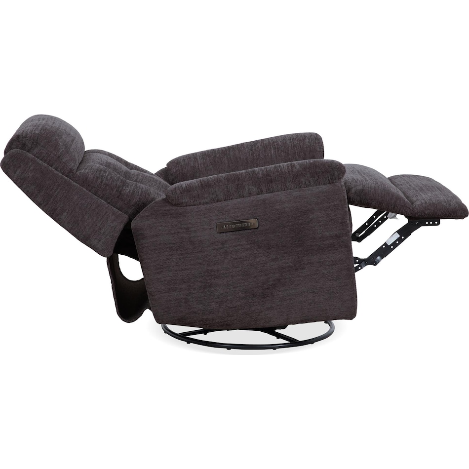 perfect match steel swivel glider recliner   