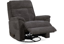 perfect match steel swivel glider recliner   