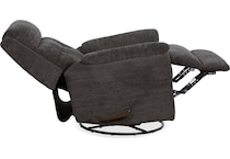 perfect match steel swivel glider recliner   