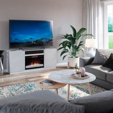 PEXTON FIREPLACE WITH SPEAKER