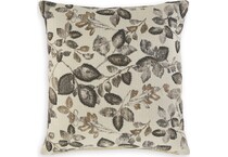pillow ivory grey taupe pillow   