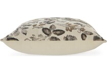 pillow ivory grey taupe pillow   