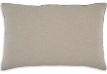 pillow rust grey white pillow   