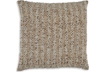 pillow tan brown white pillow   