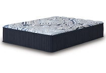 pinnacle firm luxe  blue mattress queen   