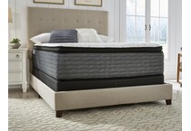pinnacle pillowtop with latex white mattress king   