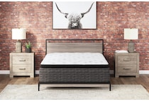 pinnacle pillowtop with latex white mattress king   