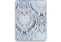 pinnacle plush luxe  blue mattress king   