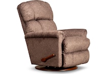 pinnacle brown swivel glider recliner   