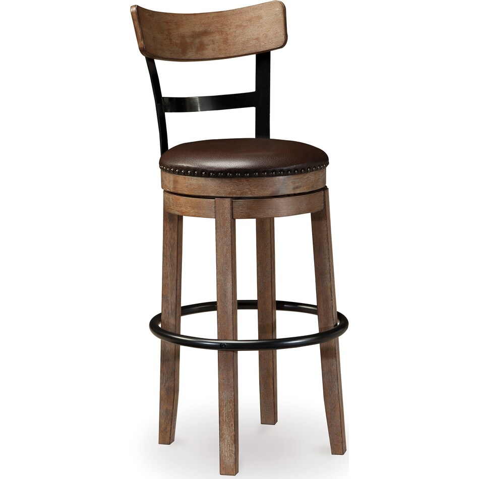 pinnadel light brown barstool   