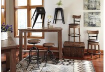 pinnadel light brown barstool   