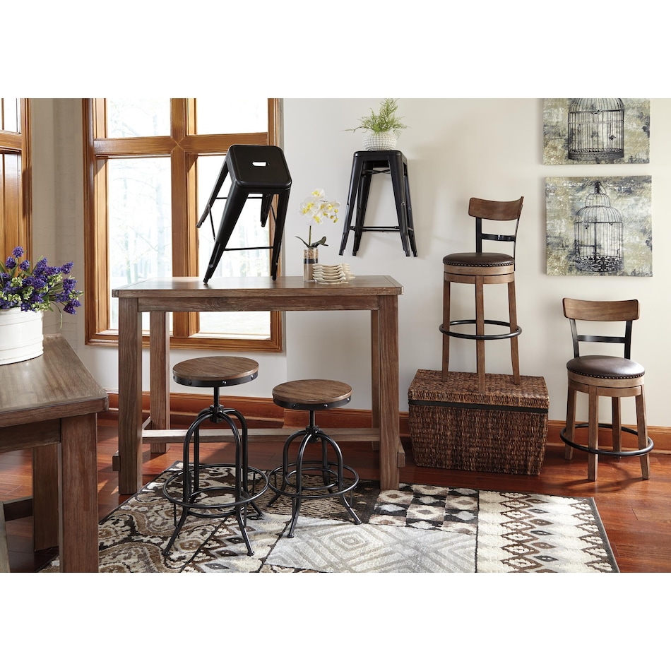 pinnadel light brown barstool   