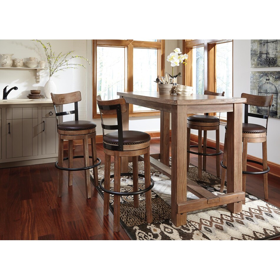 pinnadel light brown barstool   