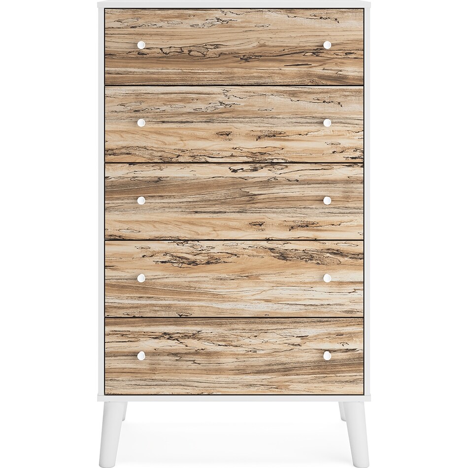 piperton two tone brown white chest   