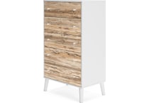 piperton two tone brown white chest   
