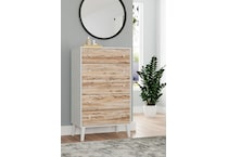 piperton two tone brown white chest   