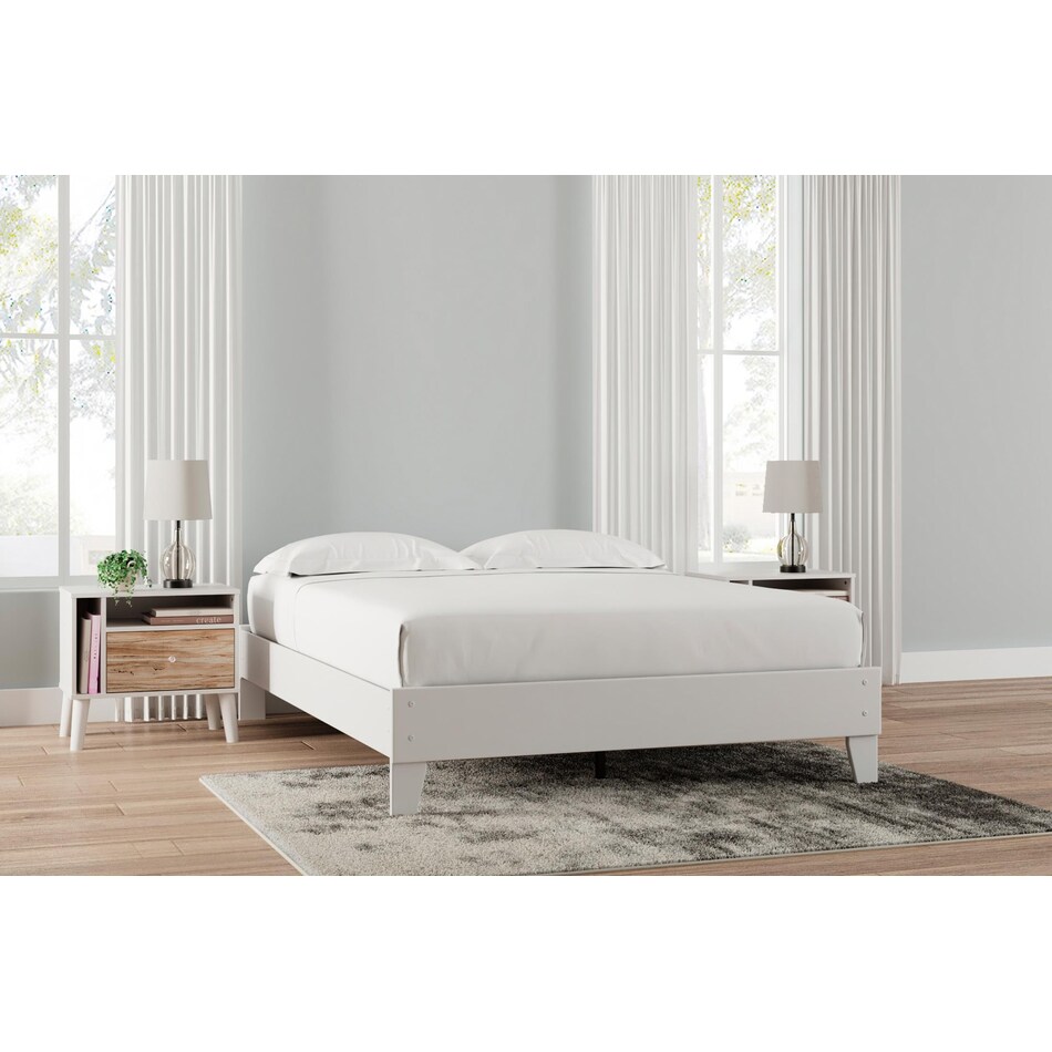 piperton white queen rails   