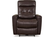 pisgham power leather wall recliner   