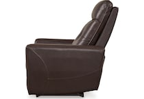 pisgham power leather wall recliner   