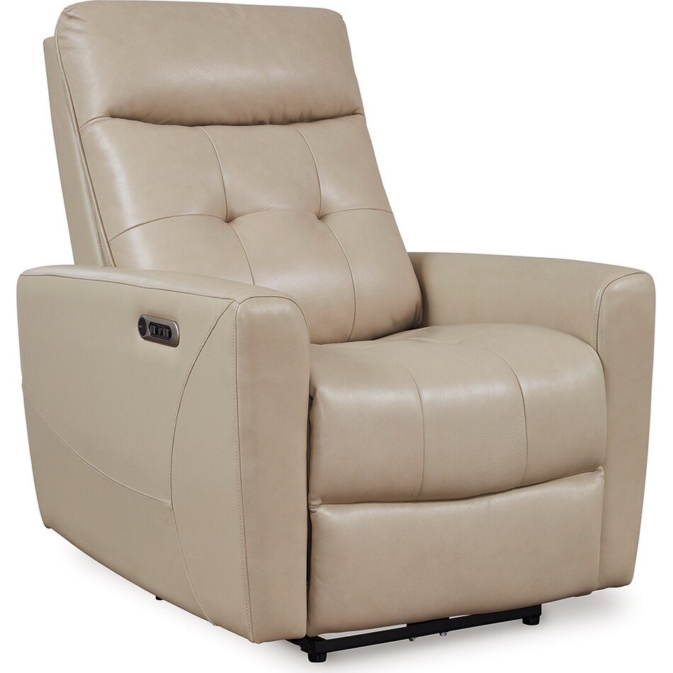 pisgham sand power leather wall recliner   
