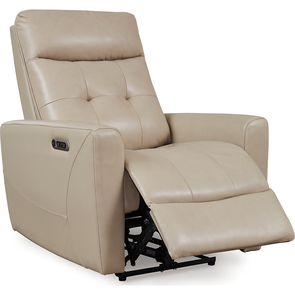 pisgham sand power leather wall recliner   