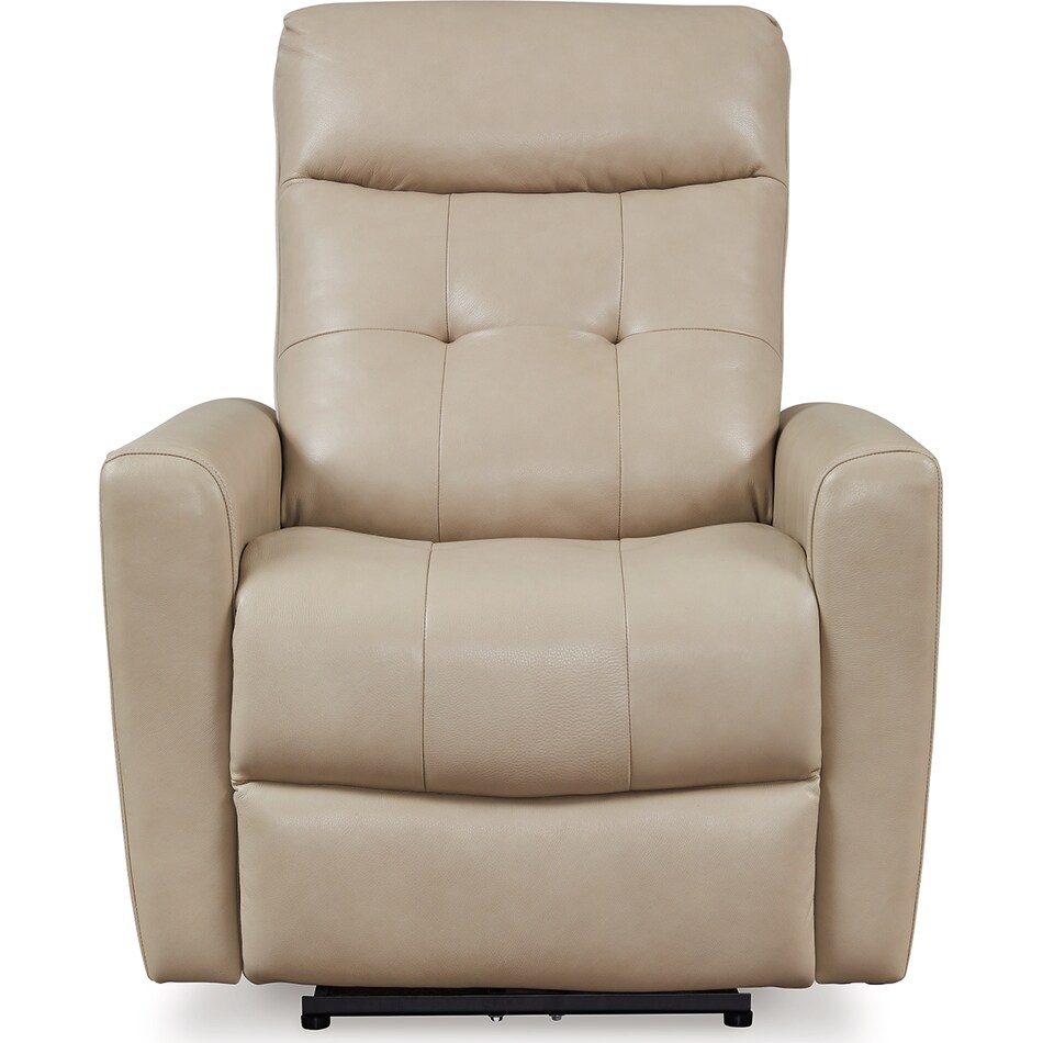 pisgham sand power leather wall recliner   