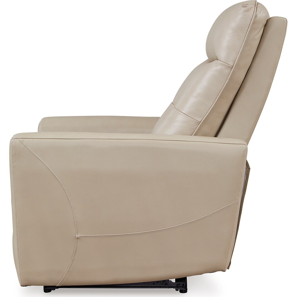 pisgham sand power leather wall recliner   
