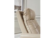 pisgham sand power leather wall recliner   