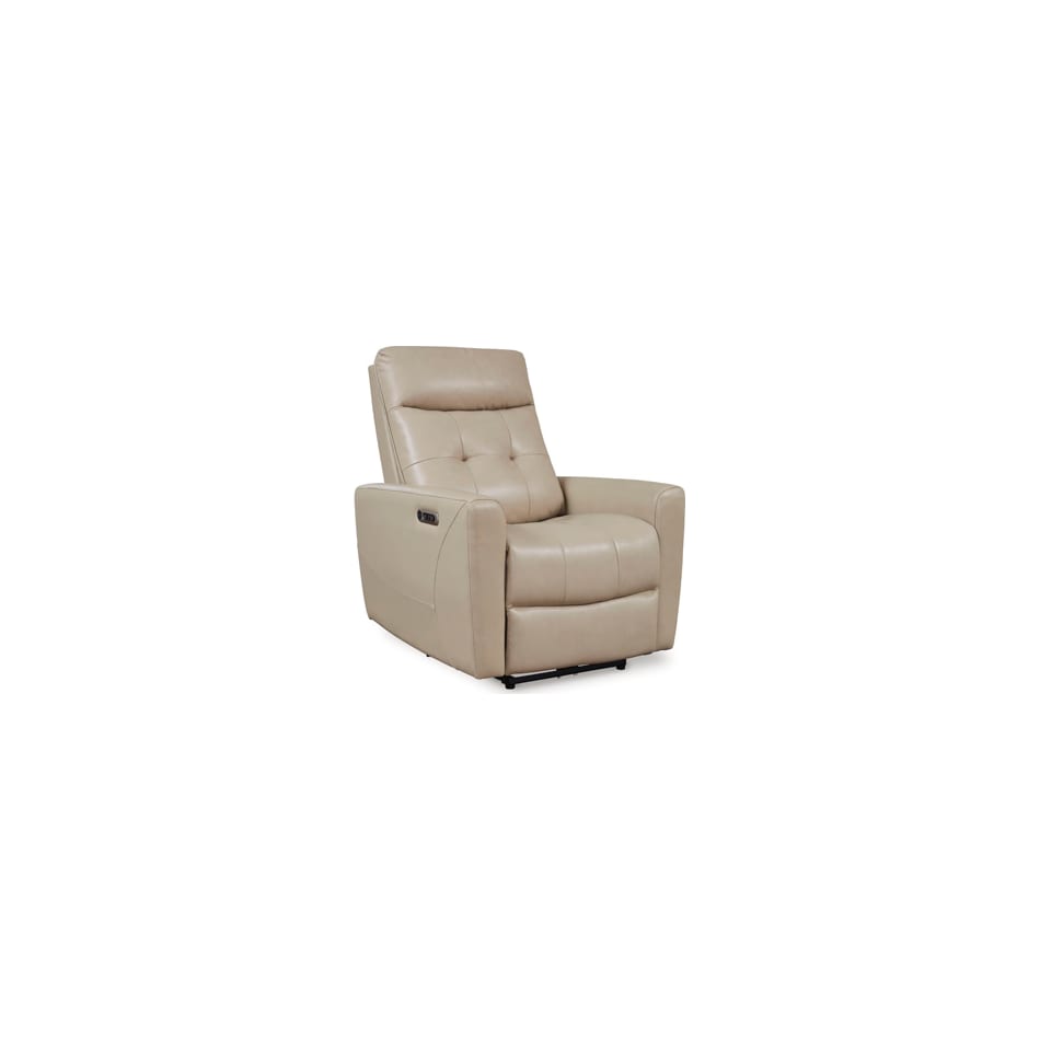 pisgham sand power leather wall recliner   