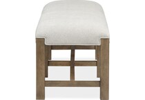 plum creek brown bench   