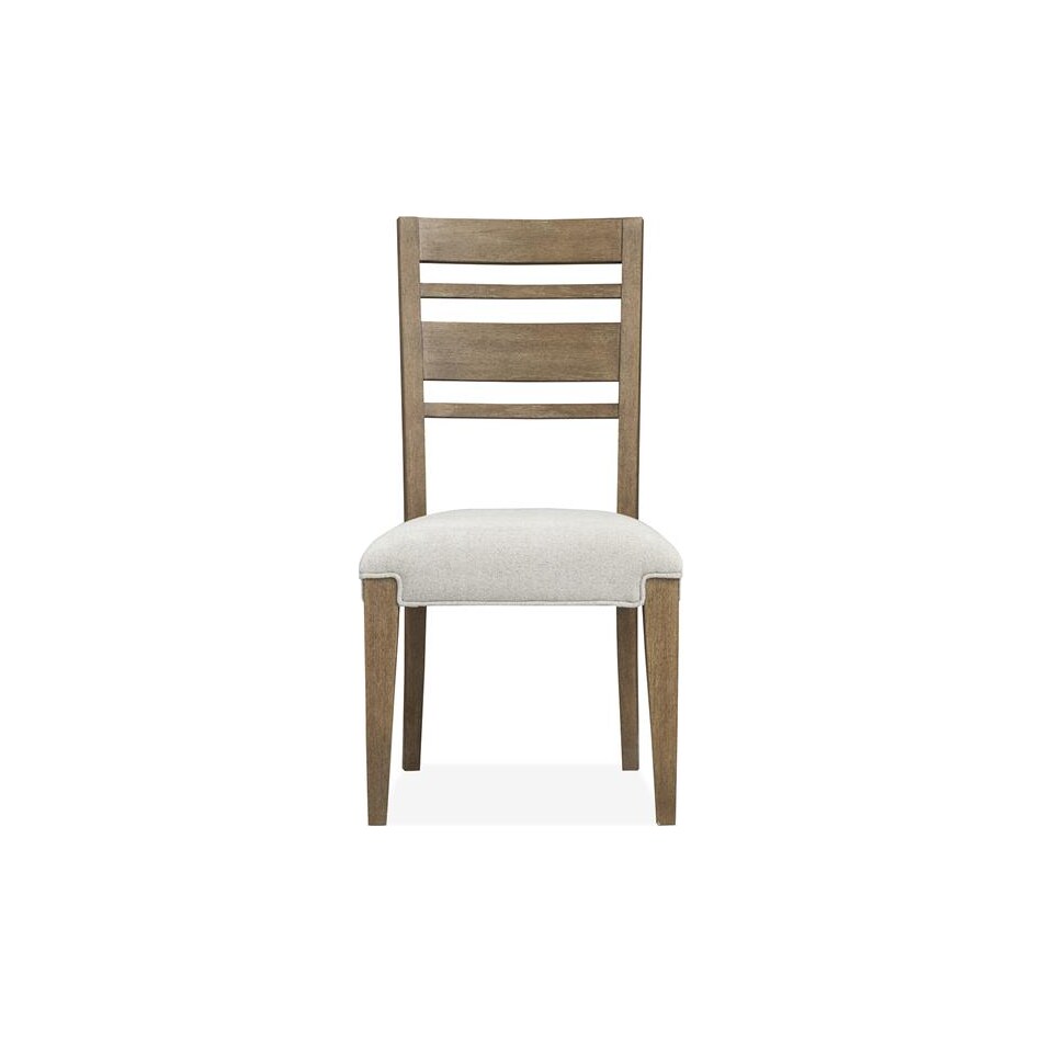 plum creek brown ivory side chair   