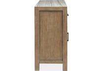 plum creek brown sideboard server   