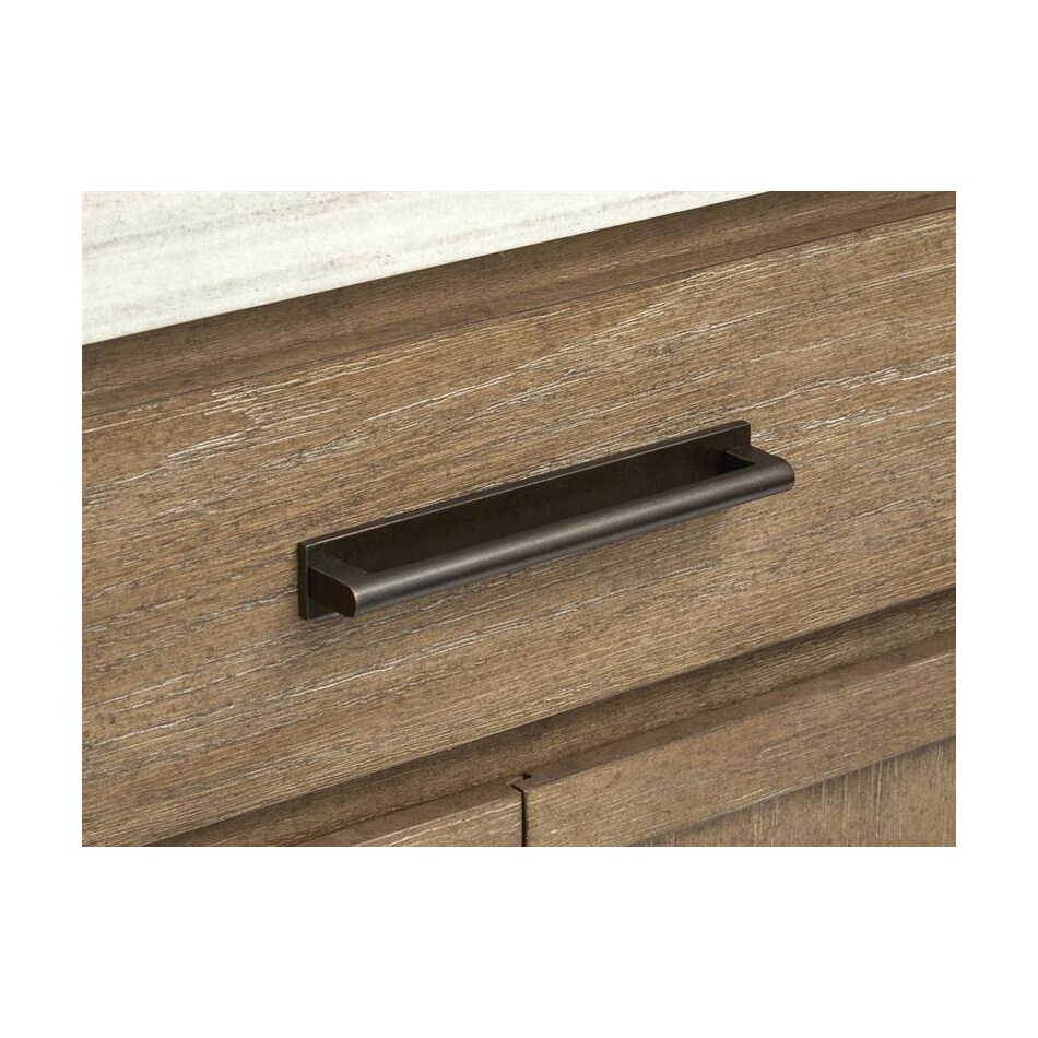 plum creek brown sideboard server   