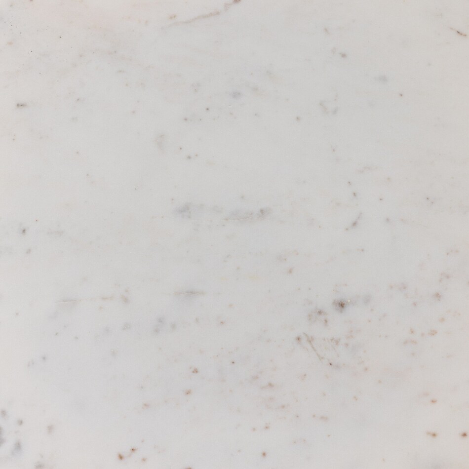 polished white marble raw black swatch  