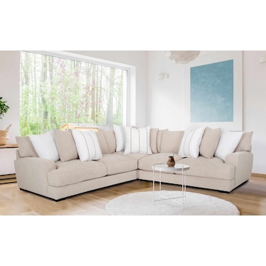 HARTMAN 3-PC SECTIONAL