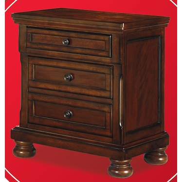 PORTER QUEEN PANEL BED WITH FREE NIGHTSTAND!