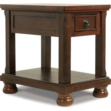 PORTER CHAIRSIDE END TABLE